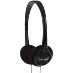 Koss KPH7 Lightweight Portable Headphone, Black