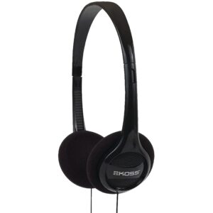 Koss KPH7 Lightweight Portable Headphone, Black