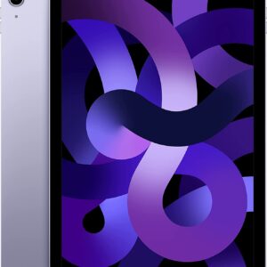2022 Apple iPad Air (10.9-inch, Wi-Fi + Cellular, 256GB) - Purple (Renewed)