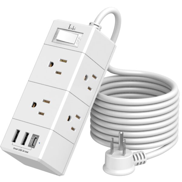 Outlet Extender with 6 AC Outlets