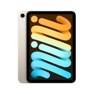 Apple 2021 iPad mini 6 (8.3 inch, Wi-Fi, 64GB) Starlight (Renewed Premium)