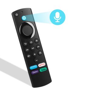 Universal Voice Function Remote Control Replacement for Streaming Devices (2nd, 3rd, 4K, Max) â€“ Compatible with Insignia, Smart TVs, Lite Series, Cube & Media Controllers