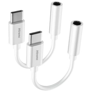 USB C to 3.5mm Headphone Jack Adapter for iPhone 16/16 Pro/15/15 Pro/Pro Max/Plus, Type C Aux Audio Dongle Cable Cord Compatible with iPad, Samsung Galaxy S23/S23/S22/S21Ultra, MacBook,Note