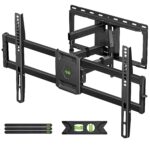 USX Mount Full Motion TV Wall Mount for Most 42-86 inch Flat Screen/LED/4K, TV Mount Bracket Dual Swivel Articulating Tilt 6 Arms, Fits 8†12†16" Wood Studs,Max VESA 600x400mm, Holds up to 132lbs
