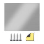 30 x 30 inch Range Hoods Stainless Steel Backsplash,Panel Splatter Guard for Stovetop,6 Pre Drilled Holes for Easy Installation,Keep the Walls Clean, Bright and Beautiful