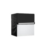 YZNKLXF Upright Freezer Cover for 1.1 Cubic Compact Mini Freezer 20''L x 20''W x 21''H, Mini fridge cover 600D Oxford Cloth Refrigerator Cover Protection for Outdoor Freezers Waterproof