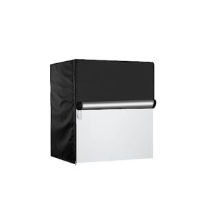YZNKLXF Upright Freezer Cover for 1.1 Cubic Compact Mini Freezer 20''L x 20''W x 21''H, Mini fridge cover 600D Oxford Cloth Refrigerator Cover Protection for Outdoor Freezers Waterproof