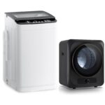 Auertech Portable Washer and Dryer Combo Set, 25 lbs Fully Automatic Washing Machine, 10 lbs Portable Dryers, Compact Washer and Dryer for Apartment, RV, Dorm