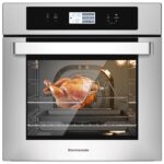 24" Electric Wall Oven, ETL Certified, ThermoMate 2.6 Cu.Ft. Built-in Wall Oven with 12 Functions, 3100W Convection Ovens, Sensor Touch Control, Safety Lock, Stainless Steel
