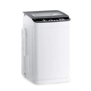 Auertech 25 lbs Portable Washing Machine, Fully Automatic Portable Washer with LED Display, 10 Wash Cycles, 5 Water Levels, 24H Delays, Top Load Washing Machine for Apartment, RV, Dorm, Home