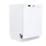 Avanti DWF24V0W Dishwasher 24-Inch Built in with 3 Wash Options and Automatic Cycles, Stainless Steel Construction with Electronic Control LED Display, Low Noise Rating, 57 dB, 57dB, White