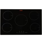 VEVOR Built-in Induction Electric Stove Top 30 Inch,5 Burners Electric Cooktop,9 Power Levels & Sensor Touch Control,Easy to Clean Ceramic Glass Surface,Child Safety Lock,240V