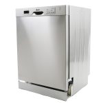 Avanti DWF24V3S Dishwasher 24-Inch Built in with 3 Wash Options and Automatic Cycles, Stainless Steel Construction with Electronic Control LED Display, Low Noise Rating, 57 dBA, Metallic