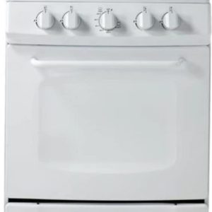 Avanti GRO24P0W Gas Range Oven Compact Freestanding Design, 2.6-Cu.Ft. Capacity 4 Sealed Burners with Electronic Ignition, Includes Broiler Storage Drawer and Accessories, 24-Inch, White