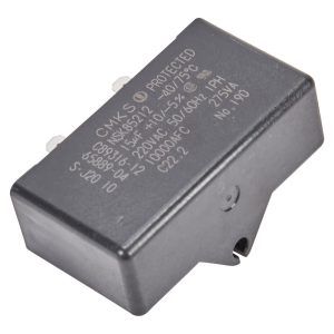 Whirlpool WP65889-4 SxS Refrigerator Run Capacitor, Black