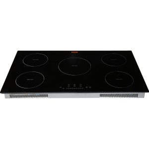 VEVOR Built-in Induction Electric Stove Top 5 Burners,35 Inch Electric Cooktop,9 Power Levels & Sensor Touch Control,Easy to Clean Ceramic Glass Surface,Child Safety Lock,240V