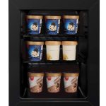 WATOOR 2.1 Cu.ft Glass Display Freezer Small Deep Freezer Mini Outdoor Upright Freezers