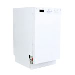 Avanti DWF18V0W 18-Inch Dishwasher Machine with Front Control LED Display, Fits 8 Place Settings with 3 Wash Options, 6 Automatic Cycles Includes Rinse Aid Dispenser with Low Noise Rating, 53dB, White