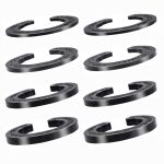 8pcs Upgraded DA99-04158A Hinge Shim Refrigerator Door Height Adjustment Kits,Replacement Parts for Samsung Refrigerator 3282540,DA60-00314C,PS6448337,AP5668209,4 Different Thickness (8)