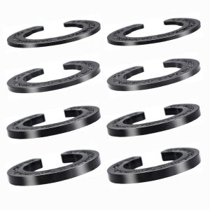8pcs Upgraded DA99-04158A Hinge Shim Refrigerator Door Height Adjustment Kits,Replacement Parts for Samsung Refrigerator 3282540,DA60-00314C,PS6448337,AP5668209,4 Different Thickness (8)