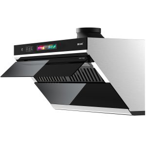 Under Cabinet Range Hood 30 inch, 900 CFM Kitchen Hood with Voice/Gesture/Touch Control,Ducted/Ductless Convertible Stainless Steel Range Hood, 4 Speed Exhaust Fan,Adjustable Lights