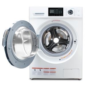 Ventless Washer Dryer Combo 2.7 cu.ft, 24" All In One Washing Machine And Dryer 2-In-1 120V Compact For Apartment Home Dorm RV, 26.7 LBS Load Small Clothes Washer With 16 Laundry Program