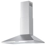 Argyolas 30 inch Range Hood, Ducted/Ductless Convertible Oven Vent Hood, Wall Mount Stainless Steel Oven Extractor for Kitchen, 3 Speed Exhaust Fan with Duct Pipe and Duct Cover
