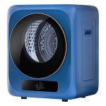 VCJ Portable Clothes Dryer for Apartment, 10lbs Compact Electric Laundry Dryer with Stainless Steel Tub, 1.5 cu.ft Suitable for Apartments, Dorm, RVS
