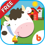 Animal Friends - Free Games to Learn Animal Names, Sounds, Counting For Baby and Toddler