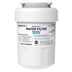 Amazon Basics Replacement GE MWF Refrigerator Water Filter Cartridge - Advanced Filtration