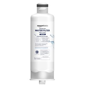 Amazon Basics Replacement Samsung DA97-17376B, HAF-QIN/EXP Refrigerator Water Filter, 1-Pack, Standard Filtration
