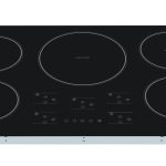 ZJEQB 5 Burners Electric Cooktop HotPlate for Cooking, Five Heating Elements Stove 220V, 36'' Induction Stove Top, Built-in Magnetic Cooktop 9600W, 9 Heating Level Multifunctional Burner Child Lock