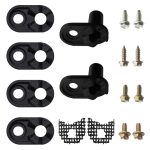 4318165 Refrigerator Door Closer Cam Kit Replacement Part for Whirlpool Kenmore KitchenAid Refrigerators - Replaces AP3103517 AH358690 EA358690 2182178 WPW10329686