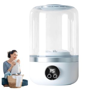 Underwear Washer, Portable Rechargeable Mini Washing Machine for Underwear, Ultrasonic Portable Washer Rechargeable Cordless Small Laundry Machine Ideal for Home (1 PCS)