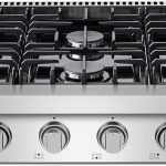 AAOBOSI Gas Cooktop 36 inch Gas Stove Built-in Gas Range Commercial Gas Stove Top, Propane Cooktop NG/LPG Switch, 6 Cast Iron Stove Top Covers for Gas Burners with 6 Burners for Cooking, Gas Grilling