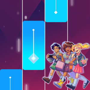 Amphibia Piano Game Tiles