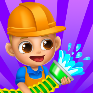 Vlad and Niki Water Flow Puzzle animal games that Don’t need wifi and Internet for my happy baby toddlers kids Preschool boys & girls of 1,2,3,4,5,6,7,8,9,10,11,12 years old No ads