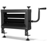 Upgraded Clothes Wringer,Double Adjustment Knobs-Heavy Duty Off-Grid Laundry Wringer for Towels,5X Thicker Rubber Rollers Remove 95% Water, Suitable for Use in Laundry, RV Travel, Car Washing.
