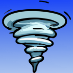 Attack Tornado: Destroying games. Hurricane simulator