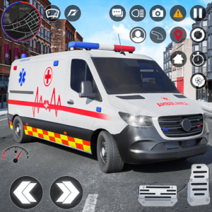 Ambulance Rescue Driving Real City Car Simulator 911 Emergancy Rescue Simulator Games