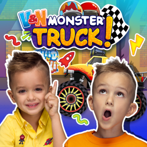 Vlad & Niki: Kids racing game. Monster truck cars