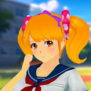 Anime High School Girl Game: Yumi Campus Life Story Sakura Japanese Girls : A High School Yandere Crush Story