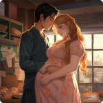Anime Pregnant Mom Family Life Simulator | Pregnant Mother Anime Games 3D