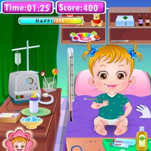 Baby Hazel Goes Sick Doctor Game