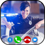 Woman Police Video Call - Simulate call with Woman Police - Prank Video Call & Voice Call from Police 911 - Gift Prank For Kids ❌ (NO ADS)