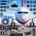 Airplane Wash Pilot Flight Game; Real Airport Flight Simulator Games Free for Kids