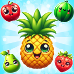 Watermelon Merge Fruit Puzzle Game