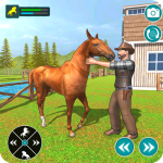 Wild Horse Virtual Family Survival Simulator Game, Wild Horse Animal Simulator Games: Horse Games