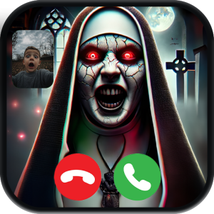 👻 Scary Nun Video Call: Horror Prank App