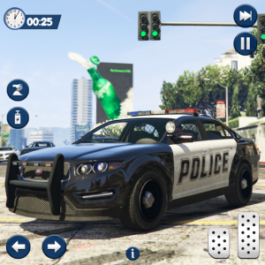 Urban Car Police Chase Open World Police Simulator Games
